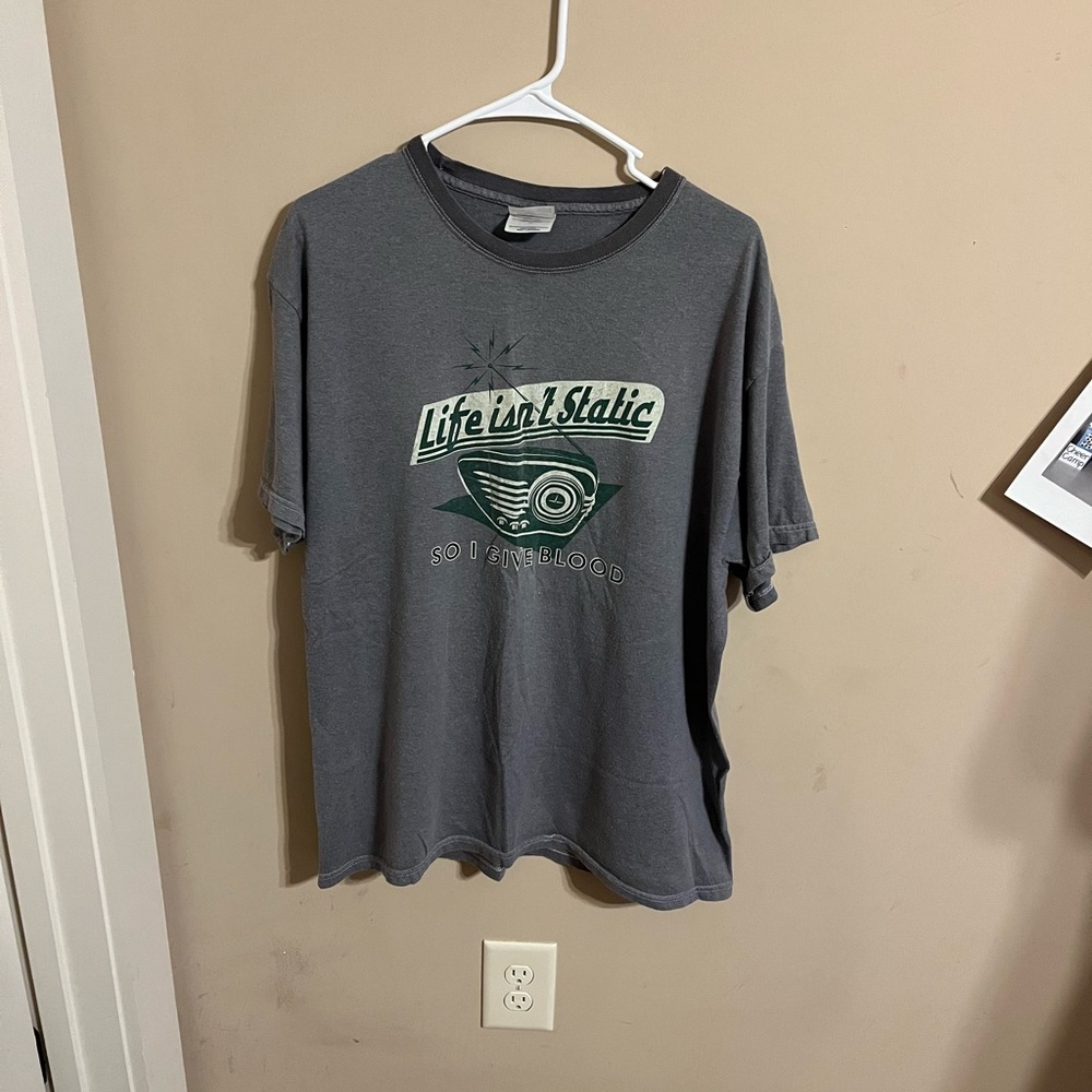 Gray Graphic Men's T-Shirt
